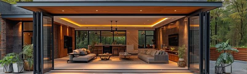 aluminium folding door